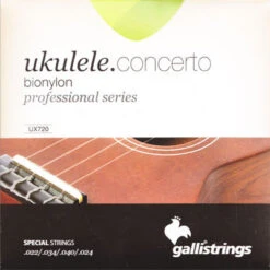CONCERT UKULELE STRINGS GALLI BIONYLON PROFESSIONAL SERIES SUPERB QUALITY & TONE