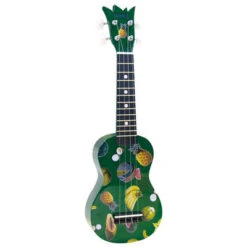 MAHALO GREEN PINEAPPLE SOPRANO UKULELE BRAND NEW With BAG