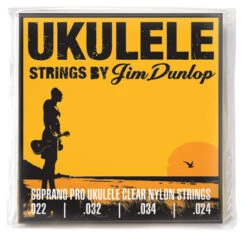 DUNLOP UKULELE STRINGS STRING SET SOPRANO PRO GAUGE .022 .032 .034 .024