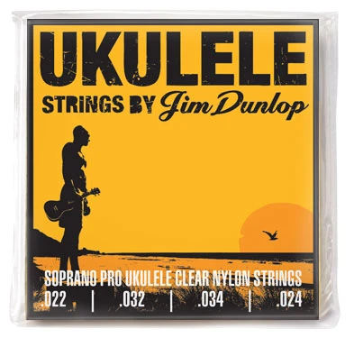 DUNLOP UKULELE STRINGS STRING SET SOPRANO PRO GAUGE .022 .032 .034 .024 1 DUNLOP UKULELE STRINGS STRING SET SOPRANO PRO GAUGE .022 .032 .034 .024