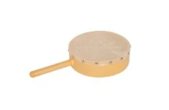 A26D 6 1/2 INCH HAND DRUM GENUINE CALFSKIN HEAD WITH HANDLE