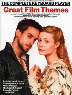 COMPLETE KEYBOARD PLAYER GREAT FILM THEMES SONGS SONG BOOK E.T SCHINDLERS LIST