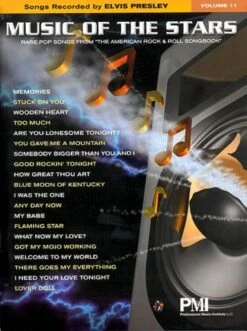 MUSIC OF THE STARS ELVIS SONG BOOK VOL 11 PIANO VOCAL GUITAR