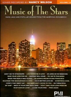 NANCY WILSON MUSIC OF THE STARS VOL 15 PVG SONG BOOK PIANO VOCAL