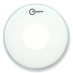 AQUARIAN FOCUS-X 14″ SNARE DRUM HEAD SKIN TEXTURE COATED With POWER DOT
