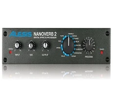 ALESIS NanoVerb 2 DIGITAL FX EFFECTS PROCESSOR REVERB DELAY CHORUS 256 PRESETS