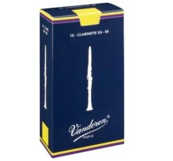 VANDOREN Bb CLARINET 1.5 STRENGTH REED BOX OF 10 REEDS