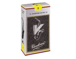 VANDOREN V12 Eb ALTO SAXOPHONE 3.0 STRENGTH REED BOX OF 10 REEDS