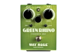 Jim Dunlop Way Huge Green Rhino MKII Classic Overdrive Electric Guitar Effects Pedal