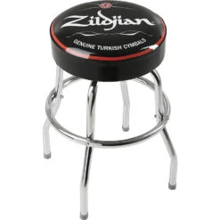 Zildjian Drum Cymbal Brand 24″ Inch Bar Stool Time Tested Zildjian Bar Chair