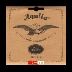 Aquila 24u 6 String Baritone Ukulele String Set Regular Tuning DGgBee 6 Strings