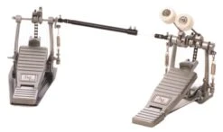 DXP DXP85 DOUBLE BASS DRUM KICK PEDAL FELT BEATERS