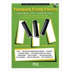 Pumping Piano Pieces, The Jeremy Allen Intermediate Piano Library Sheetmusic Book W/CD