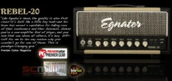 SCMUSIC -SCMUSIC p 26248 Egnater Rebel 20 all tube guitar amp amplifier head