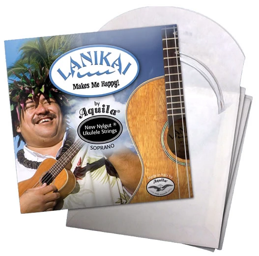 Lanikai 15-GZ9014 Soprano Ukulele New Nylgut Uke Strings 1 Lanikai 15-GZ9014 Soprano Ukulele New Nylgut Uke Strings