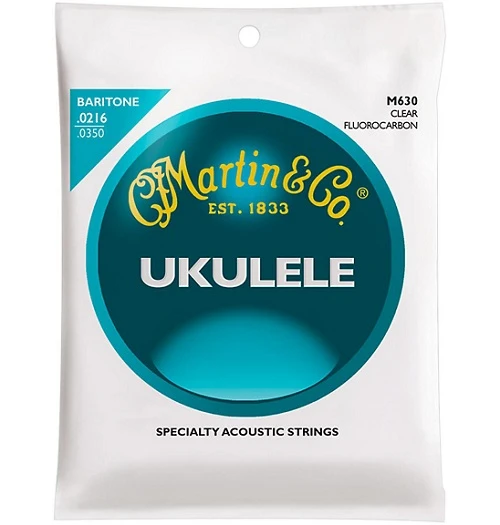 Martin M630 Baritone Ukulele Clear Fluro Carbon .0216 Strings 1 Martin M630 Baritone Ukulele Clear Fluro Carbon .0216 Strings