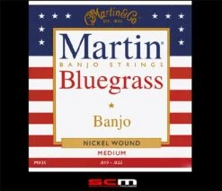Martin M930 Banjo String Set BlueGrass 11-30 PR-BR Nickelwound 10-22 Strings