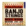 Jim Dunlop DBN10 Americana 5 Strings Banjo 10-23 Medium Gauge String Set