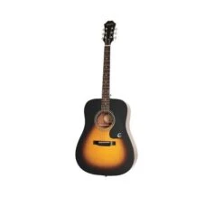EPIPHONE DR-100 ACOUSTIC GUITAR VINTAGE SUNBURST STEEL STRING DR100 EA10VSCH1