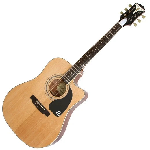 Epiphone PRO-1 Ultra Cutaway Acoustic Electric Guitar Natural Gloss Finish 1 Epiphone PRO-1 Ultra Cutaway Acoustic Electric Guitar Natural Gloss Finish