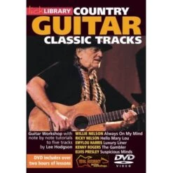 COUNTRY GUITAR DVD WILLIE NELSON ELVIS KENNY ROGERS RICKY NELSON EMMYLOU HARRIS