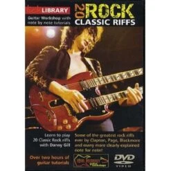 Lick Library Learn To Play 20 Classic Rock Riffs DVD
