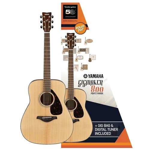 Yamaha Gigmaker 800M Matt Finish Acoustic Guitar With BONUS Korg Electronic Tuner 1 Yamaha Gigmaker 800M Matt Finish Acoustic Guitar With BONUS Korg Electronic Tuner