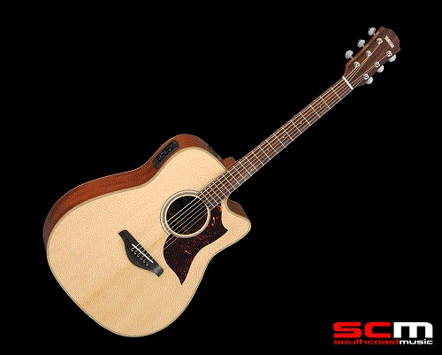 Yamaha A1M Acoustic Electric Dreadnought Guitar With SRT Pickup 1 Yamaha A1M Acoustic Electric Dreadnought Guitar With SRT Pickup