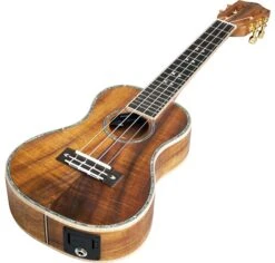 LANIKAI SCEK ALL SOLID AAA KOA EXOTIC SERIES CONCERT UKULELE LUSKECGCS W/ FISHMAN SONICORE PICK UP