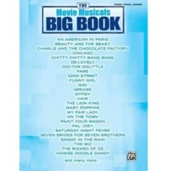 The Movie Musicals Big Book Piano Vocal Guitar PVG SongBook