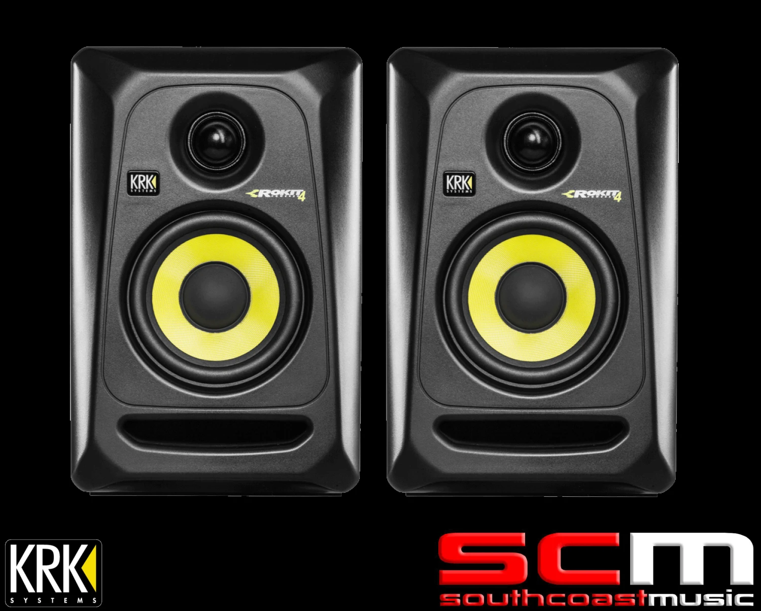 KRK ROKIT 4 Active Studio Monitors G3 2-way Speakers 60W Pair 2 KRK ROKIT 4 Active Studio Monitors G3 2-way Speakers 60W Pair - Image 2