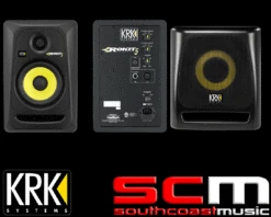 KRK ROKIT 5 Active Studio Monitors G3, 8S Subwoofer 8 Professional Package!