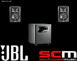 JBL LSR310S 10″ Active Subwoofer And 2x LSR305 5″ Studio Monitor Package DEAL!