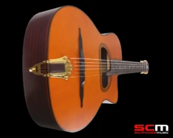 Aria MM10 Selmer Maccaferri Style Gypsy Jazz Acoustic Guitar Solid Spruce Top 6 Aria MM10 Selmer Maccaferri Style Gypsy Jazz Acoustic Guitar Solid Spruce Top -SCMUSIC p 28912 ARIA MM10 GYPSY JAZZ GUITAR MACCAFERI SOUTH COAST MUSIC django guitar