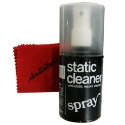 Vinyl Record Cleaning – Anti-Static Spray And Cloth