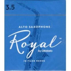 RICO ROYAL ALTO SAX SAXOPHONE 3.5 REEDS BOX OF 10