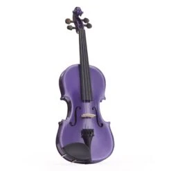 Harlequin Violin Outfit Purple 4/4 By STENTOR