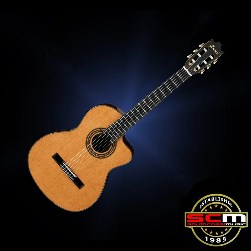 Ibanez GA6CE Classical Guitar Cutaway Spruce Top Mahogany Back Rosewood 1 Ibanez GA6CE Classical Guitar Cutaway Spruce Top Mahogany Back Rosewood