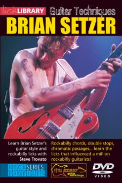 Brian Setzer Guitar Techniques – Lick Library DVD