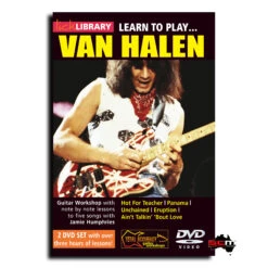 Lick Library – Learn To Play Eddie Van Halen Guitar Two DVD Set