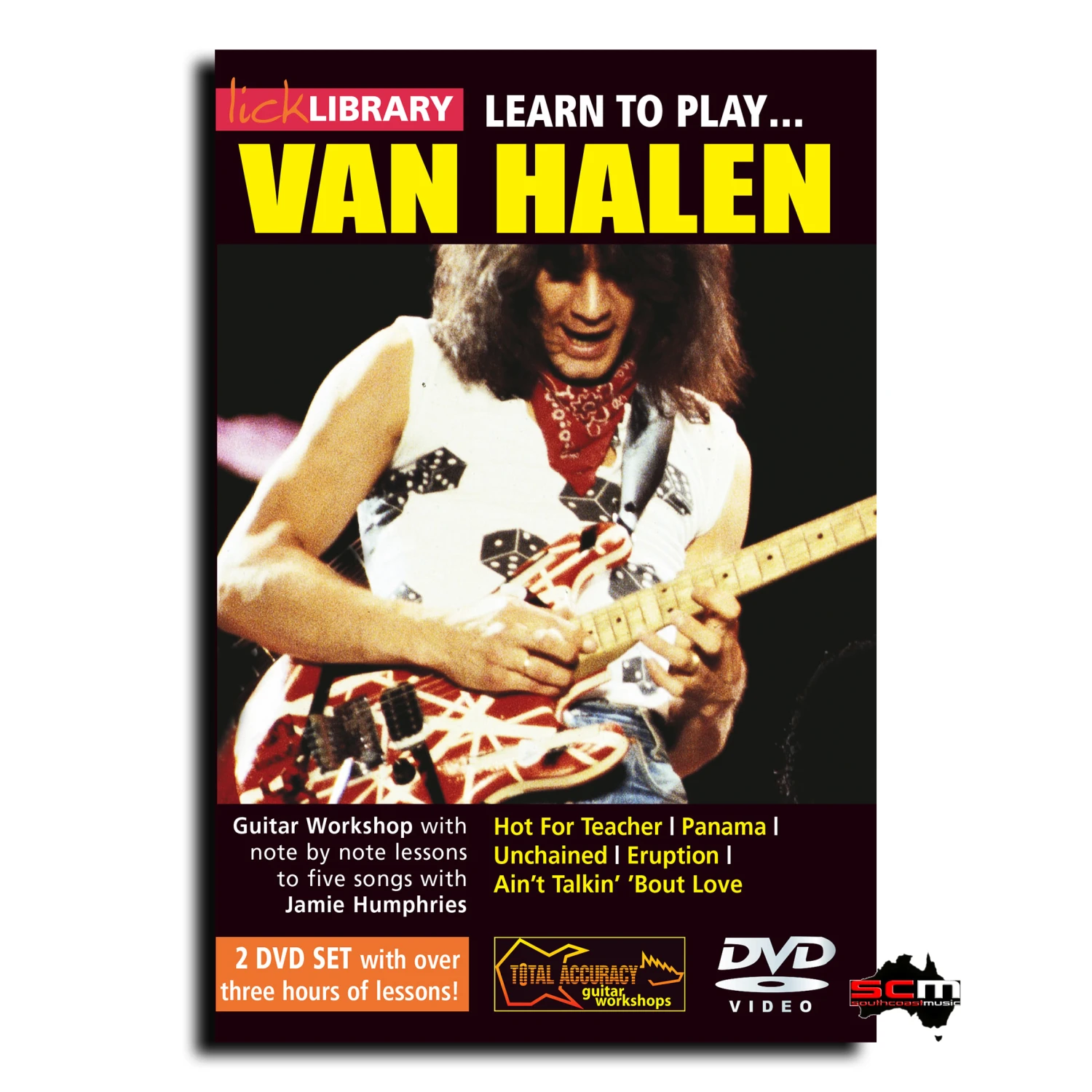 Lick Library – Learn To Play Eddie Van Halen Guitar Two DVD Set 1 Lick Library – Learn To Play Eddie Van Halen Guitar Two DVD Set