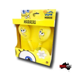 Spongebob Squarepants Pair Of Maracas Hand Shakers Safe And Fun!