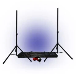 Heavy Duty Speaker Stand Package 2 X Stands 50kg Each Capacity With Carry Bag