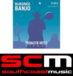 Thomastik-Enfeld Banjo 5 String Set 12-40 Bluegrass Banjo 287-57550 57550 Strings