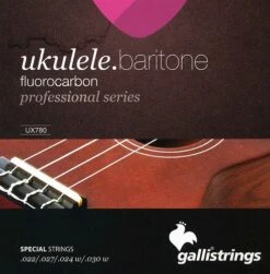 Galli GT UX780 Baritone Ukulele Fluro Carbon 22/30 Uke Strings