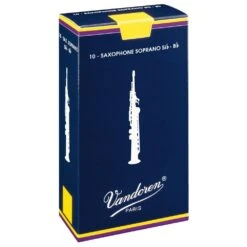 Vandoren Traditional Soprano Sax Saxophone Reeds Size 3.0 – Box Of 10