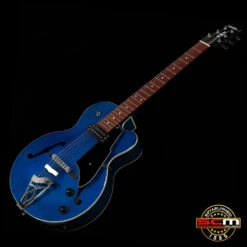 VOX Giulietta VGA-3D TB Archtop Acoustic – Electric Guitar Translucent Blue Gloss Finish
